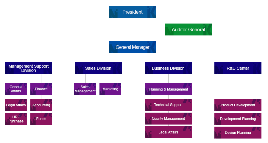 (주)KSTN Organization